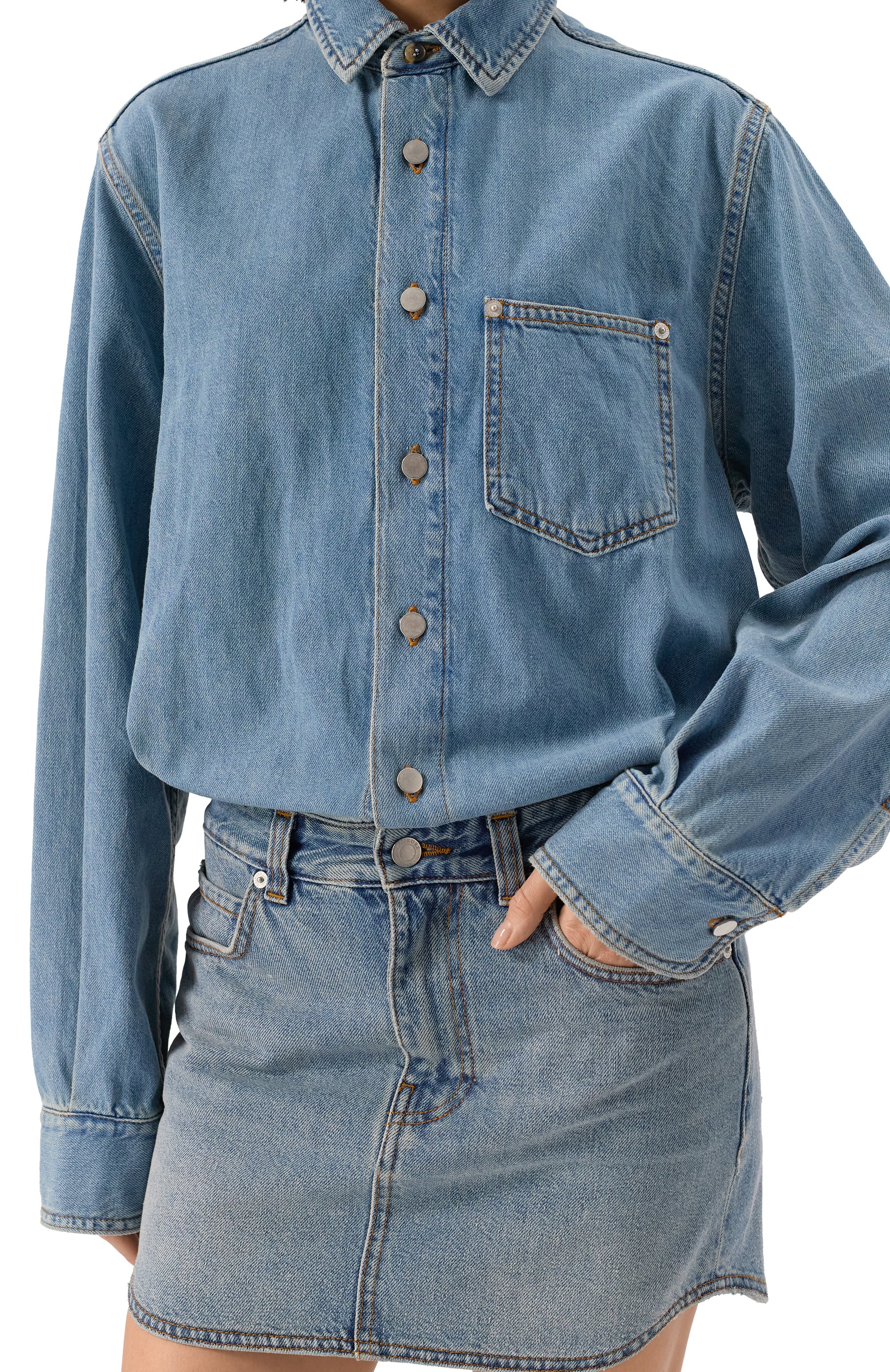 Джинсовое платье HAIKURE, арт. HEW10034DF176L0876, фото 5