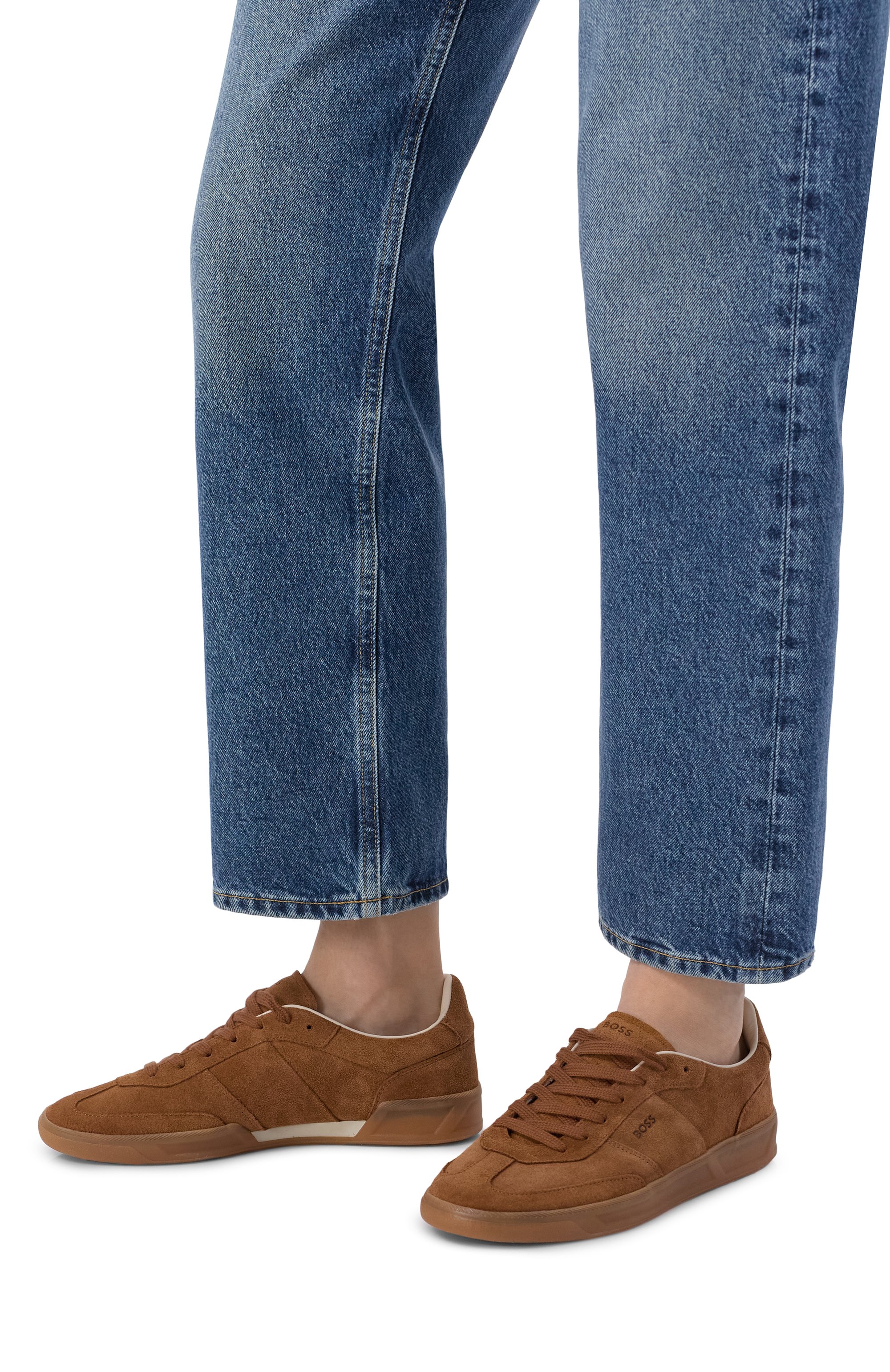 Замшевые кеды brenta BOSS, арт. 50536645, фото 2