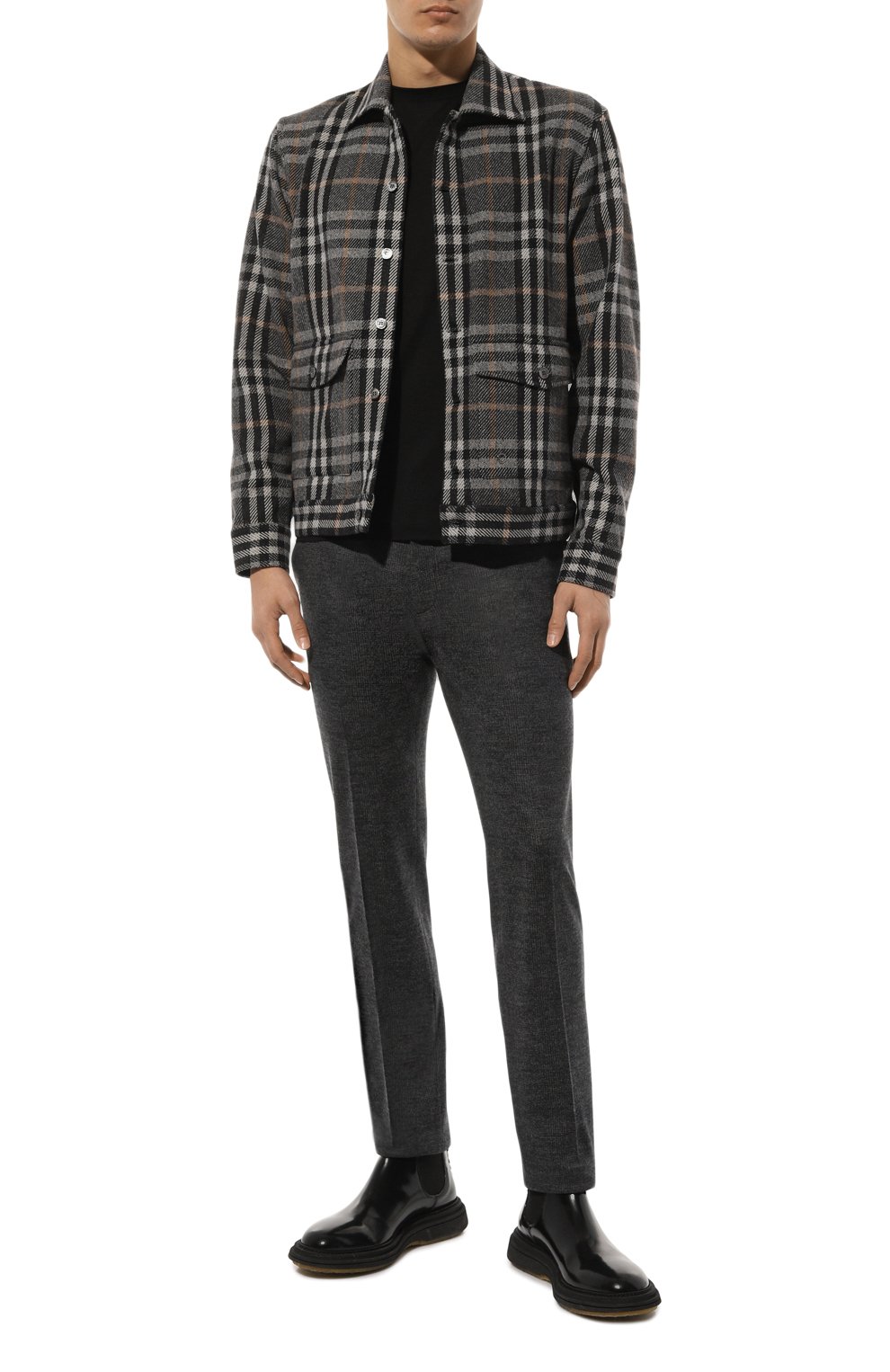 Шерстяные брюки STEFANO RICCI, арт. M1T3300081/W0009P, фото 2