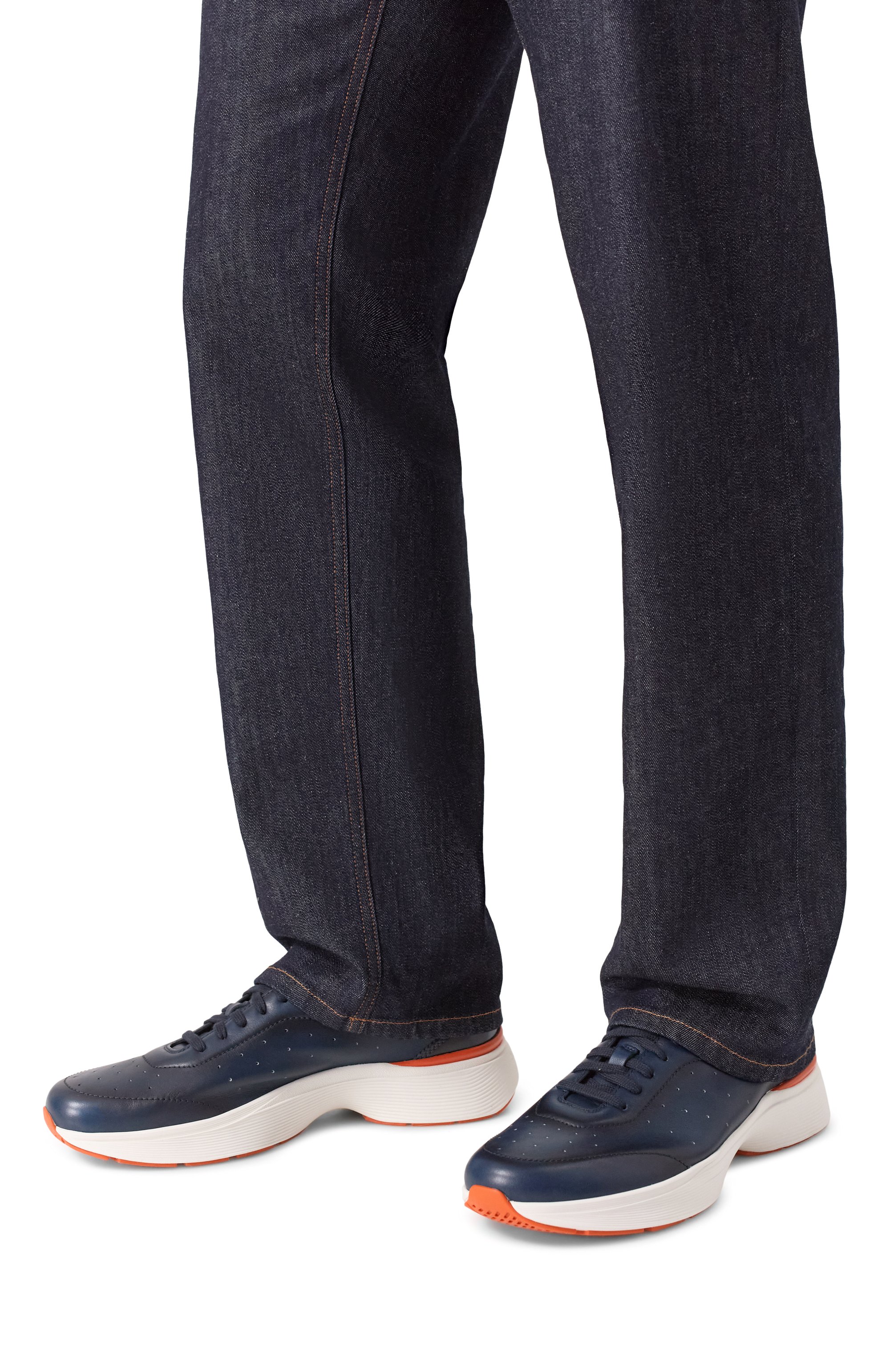 Кожаные кроссовки bounce SANTONI, арт. MBBG22070BART0IL, фото 3