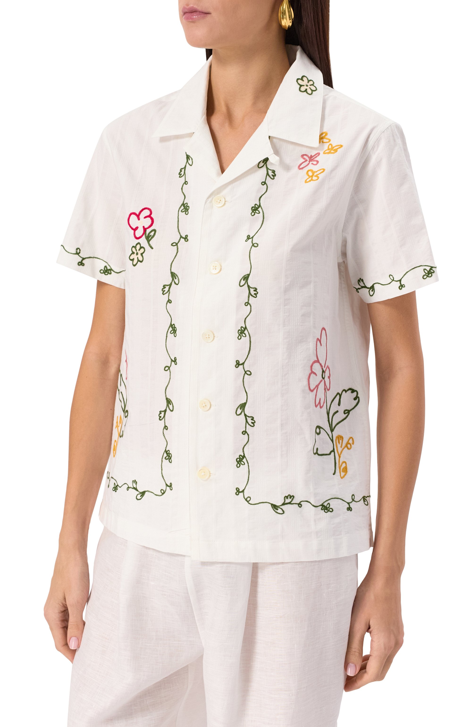 Хлопковая рубашка DUNST, арт. UDSH5B129E2, фото 3