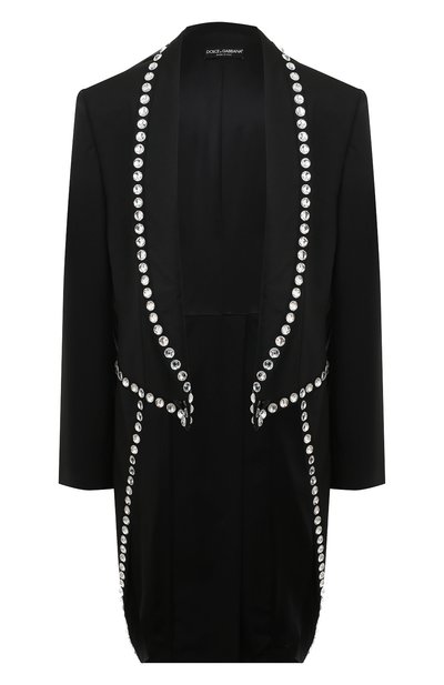Женский жакет из шерсти и шелка DOLCE & GABBANA, арт. F297SZ/FU2NF