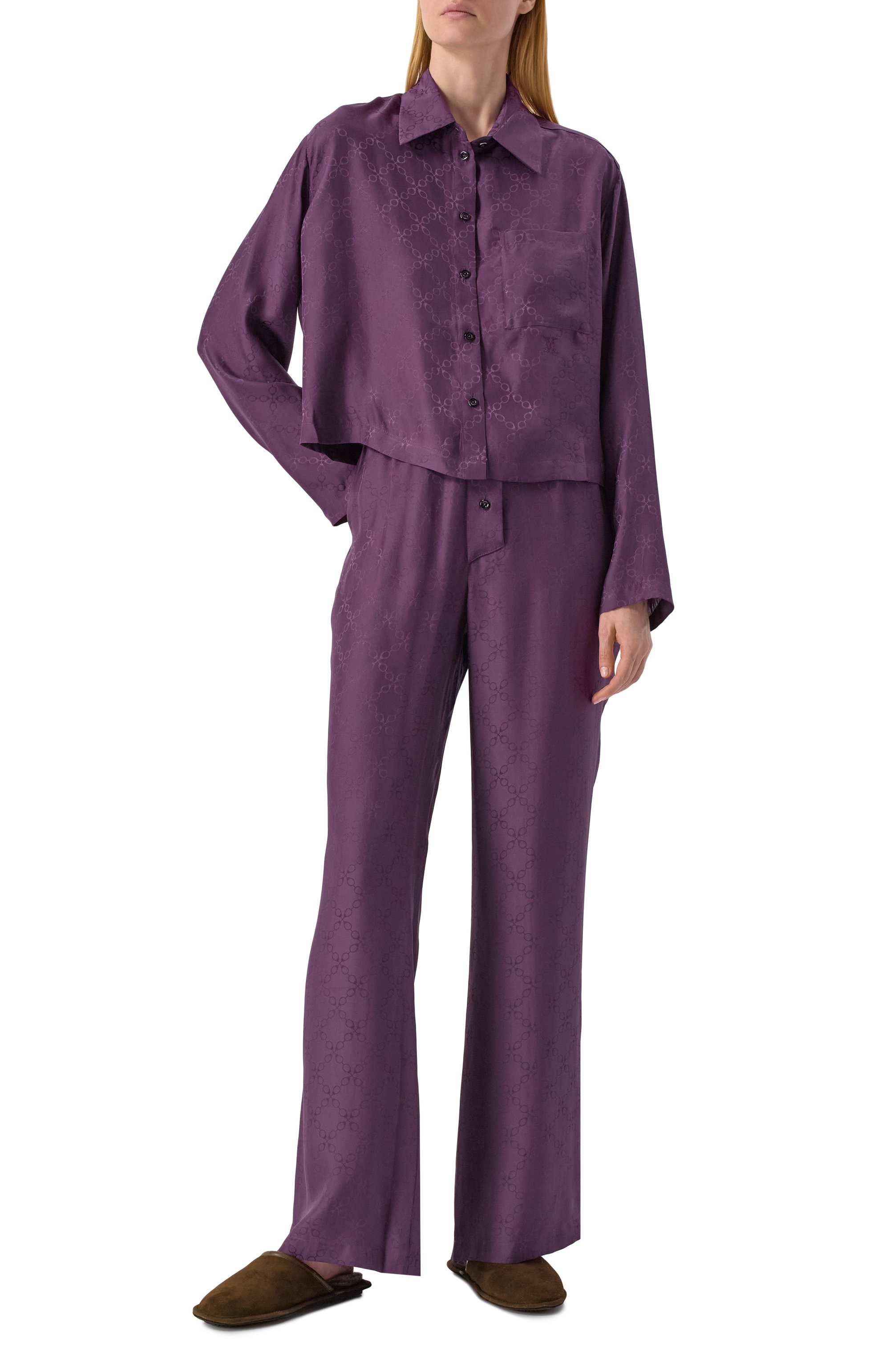 Шелковые брюки KIKI DE MONTPARNASSE, арт. H242PT106, фото 2