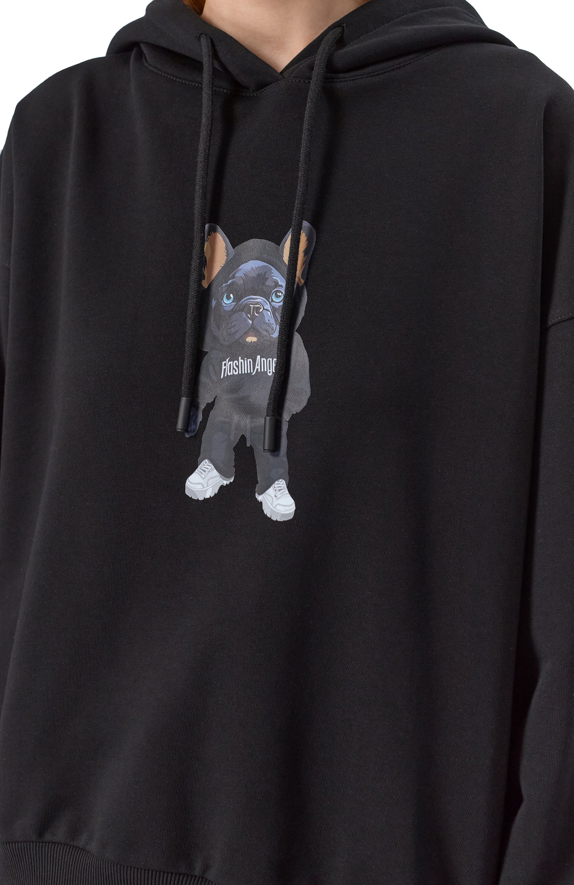 Хлопковое худи FLASHIN, арт. FS25HDOB, фото 5