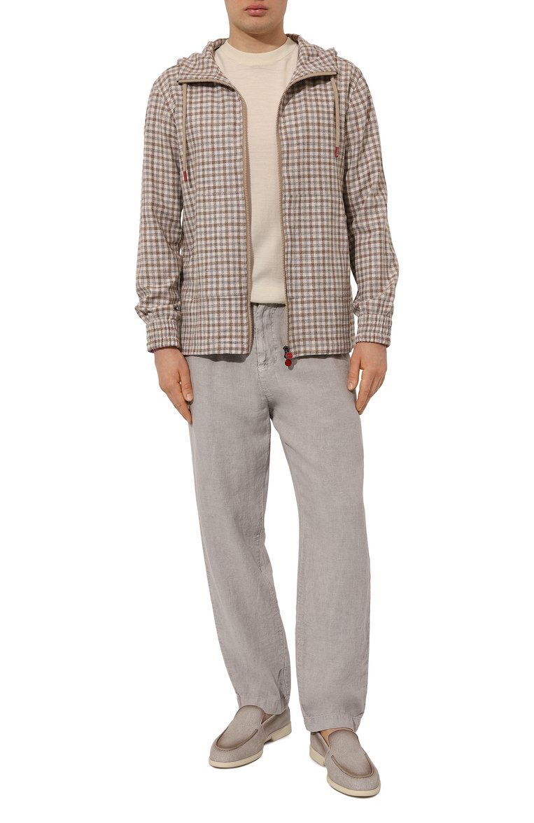 Толстовка из шерсти и шелка KITON, арт. UMC010K0643C, фото 1