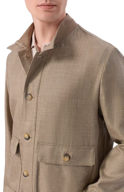 Бомбер из шерсти и шелка ANDREA CAMPAGNA, арт. 832248/AC/0025003, фото 5