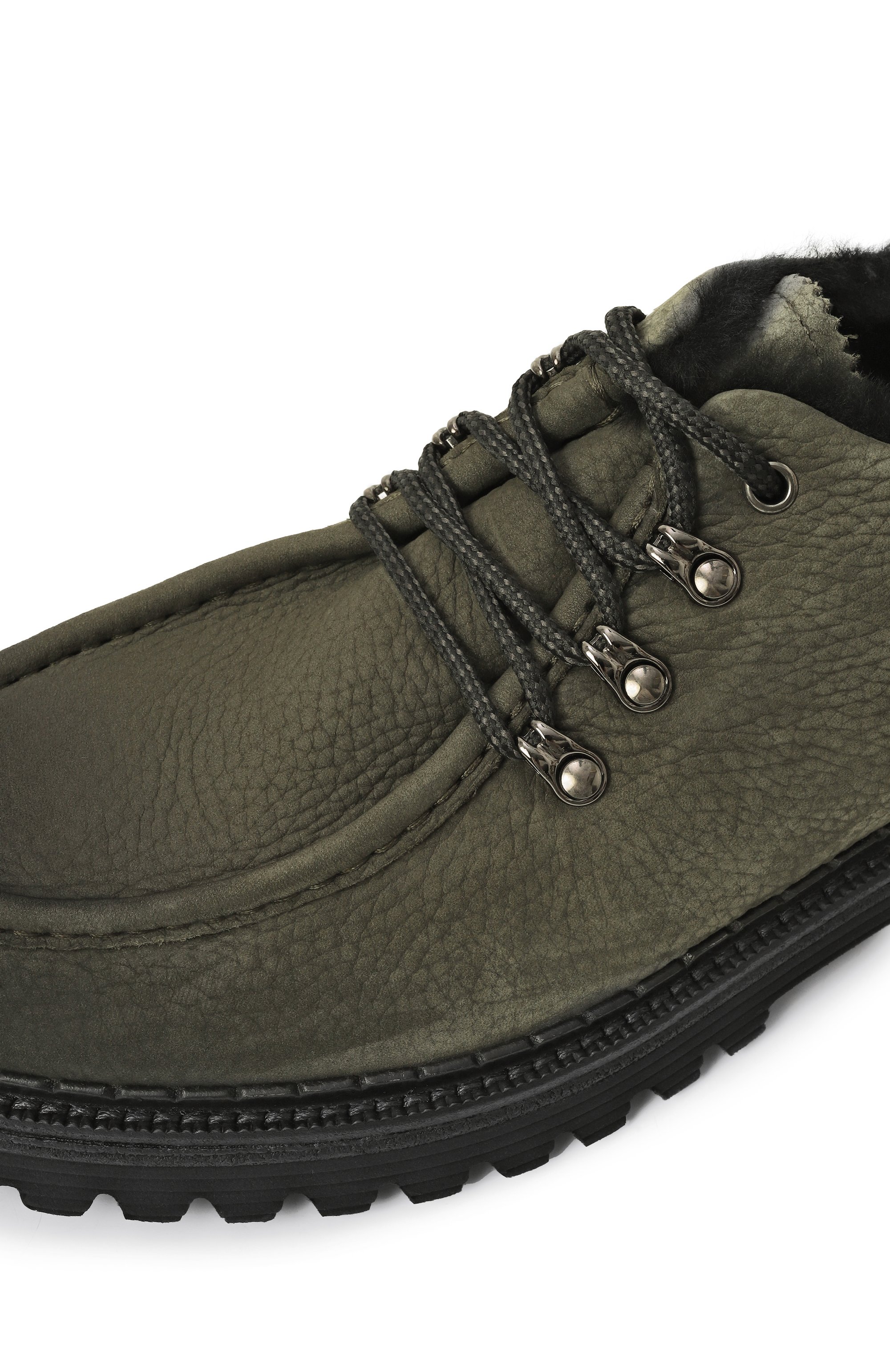 Ботинки из нубука ZILLI, арт. H0152AM1085VSTJ01, фото 7