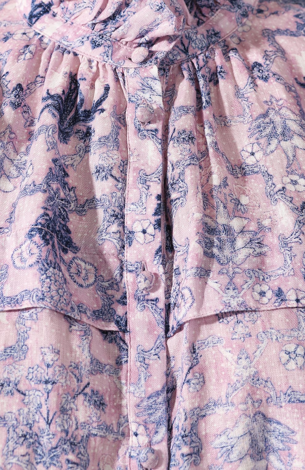 Льняная блузка ISABEL MARANT ETOILE, арт. HT1294-19P025E/TEDY, фото 5