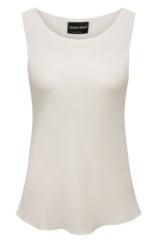 Шелковый топ Giorgio Armani 8CHCKZ30/TZ136 Белый 8CHCKZ30/TZ136