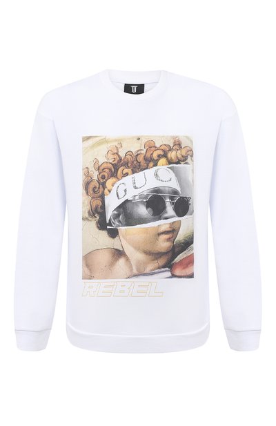 Хлопковый свитшот DIEGO VENTURINO, арт. FW20-DV FLG IRP, фото 1