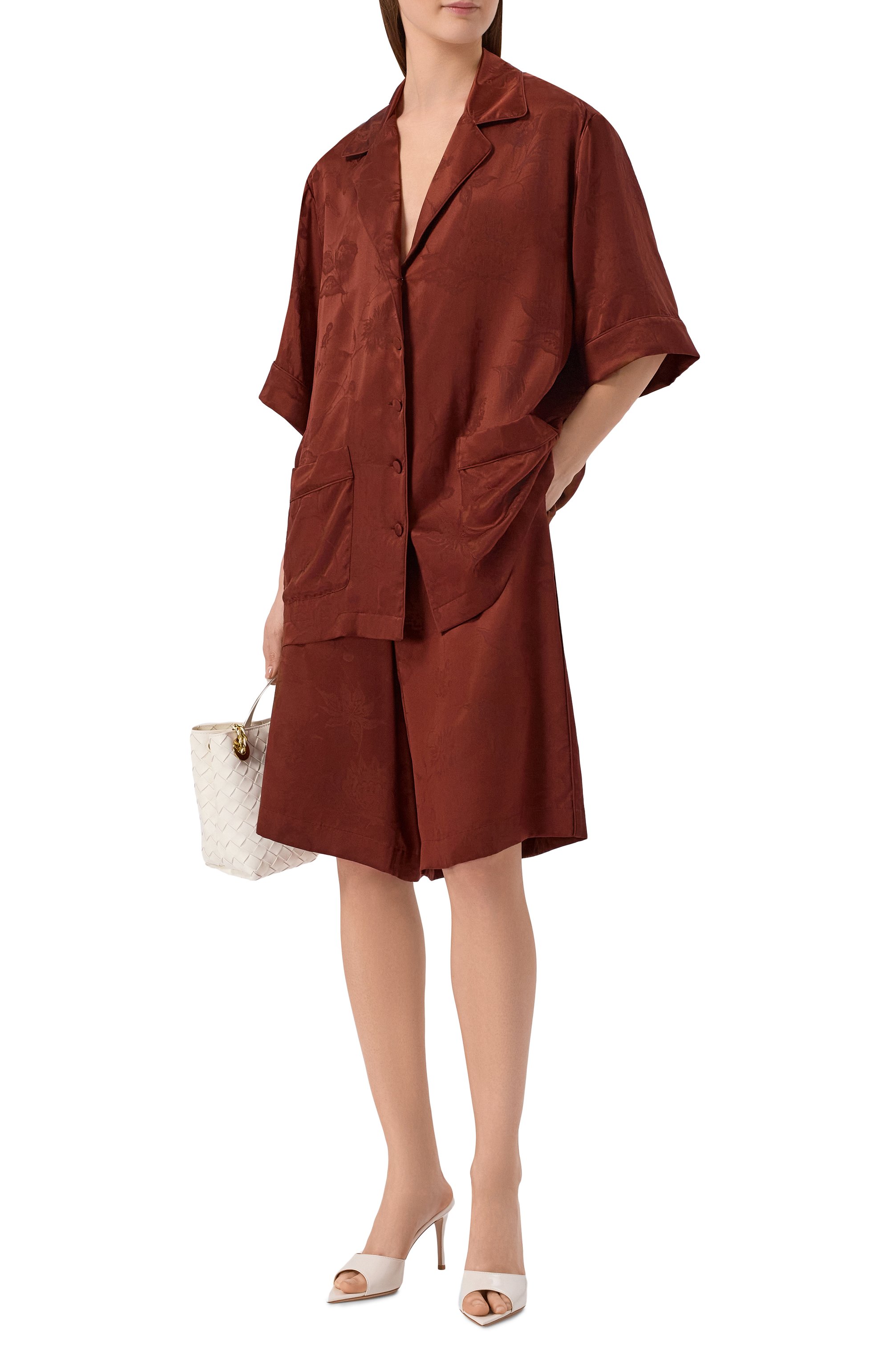 Шелковая рубашка MVST, арт. M26.2PW.B032/F126 FL0RAL JACQUARD, фото 2