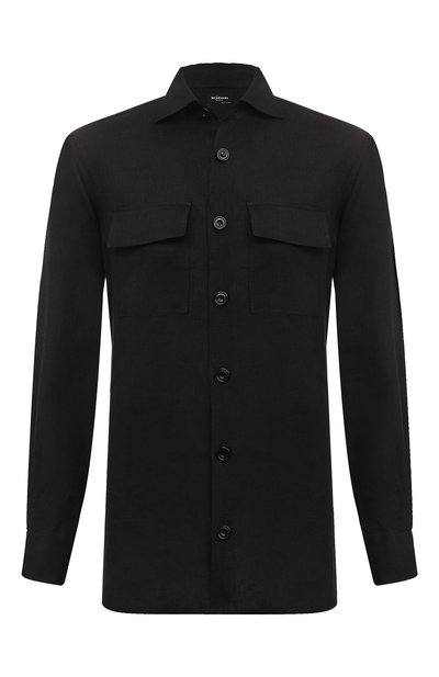 Мужская льняная рубашка KITON, арт. UMC016H08838