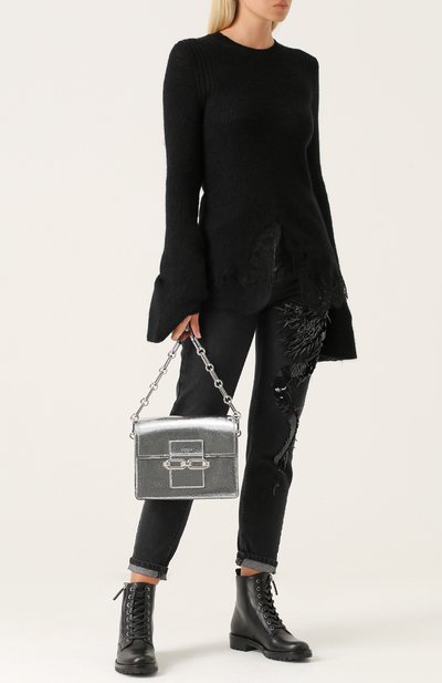 Кожаные ботинки на шнуровке GIANVITO ROSSI, арт. G70695.20CU0.VIP, фото 2