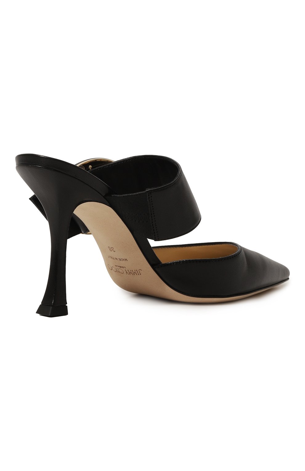 Кожаные мюли magie 90 JIMMY CHOO, арт. MAGIE 90/NMQ, фото 5