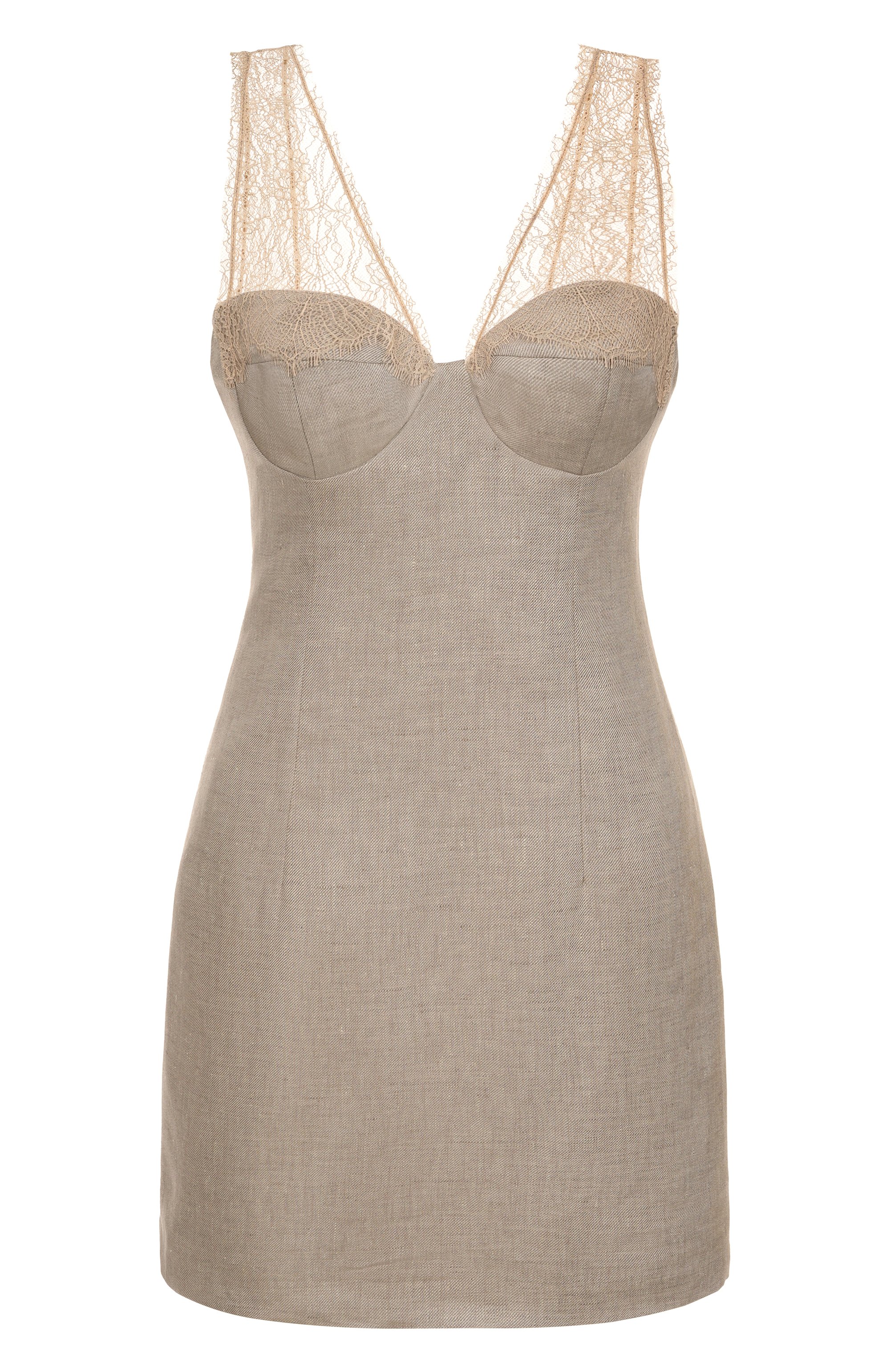 Льняное платье 12 STOREEZ, арт. 131438, фото 1