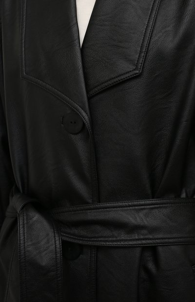 Тренч LESYANEBO черного цвета по цене 68000 руб., арт. FW21/H-621/VL/FT, фото 5 Тренч LESYANEBO, арт. FW21/H-621/VL/FT, фото 5