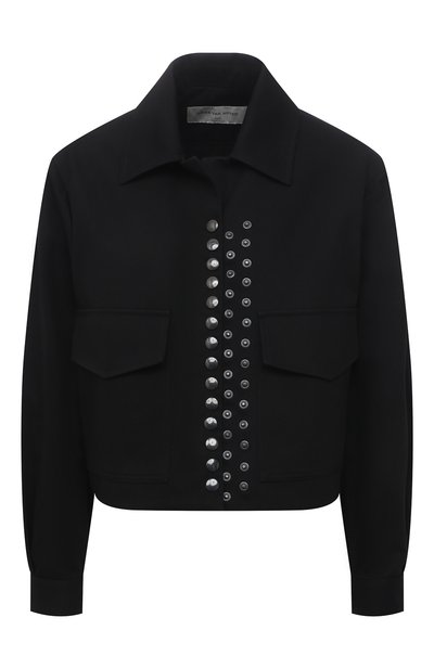 Женский хлопковый жакет DRIES VAN NOTEN, арт. 211-10514-2044