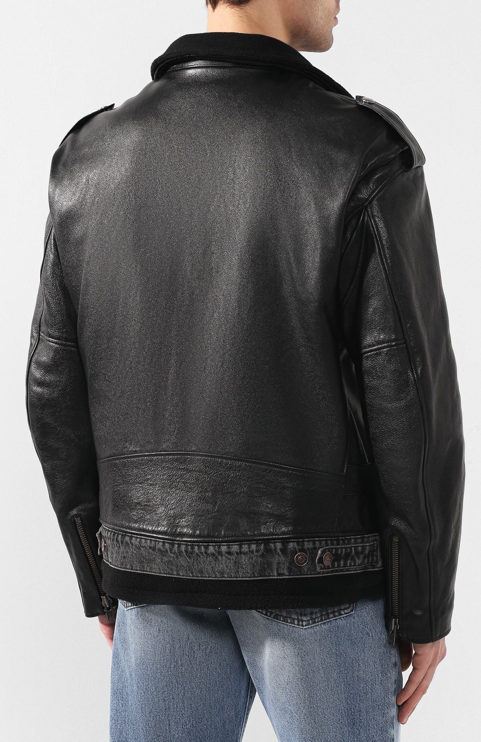 Кожаная куртка BALENCIAGA, арт. 556074/TDS01, фото 4
