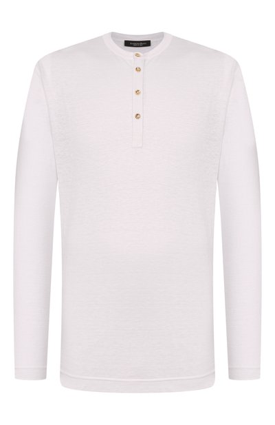 Мужская льняной лонгслив-хенли STEFANO RICCI, арт. K919510S4B/T26205