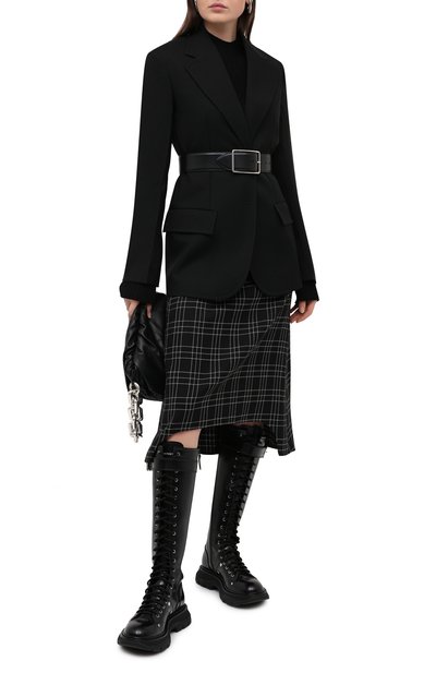 Шерстяная юбка ALEXANDER MCQUEEN, арт. 642000/QJAB5, фото 2