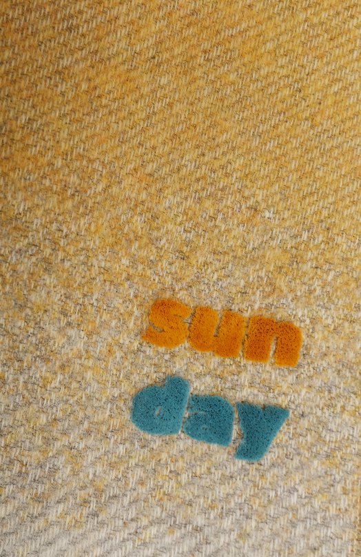 Шерстяной шарф Altea Жёлтый, фото 3