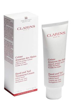 Крем для рук jeunesse des mains (100ml) CLARINS бесцветного цвета, арт. 80078438 | Фото 3 (Назначение: Для тела; Тип продукта: Кремы; Нос: Не проставлено; Региональные ограничения белый список (Axapta Mercury): Не проставлено)