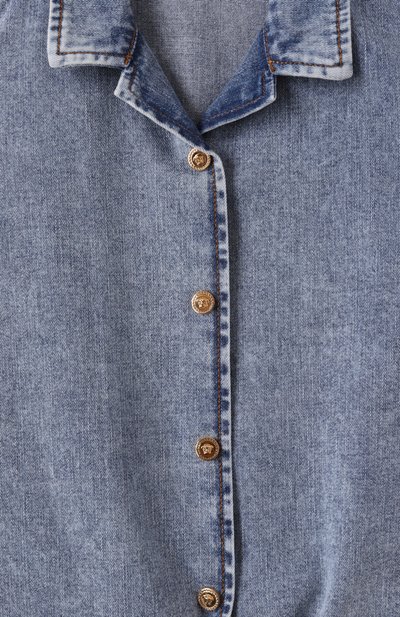 Джинсовая рубашка VERSACE, арт. 1018225/1A13128, фото 3