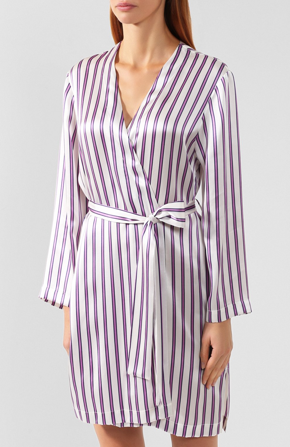 Шелковый халат LUNA DI SETA, арт. L6K7048_1225, фото 3