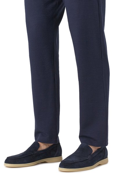 Замшевые лоферы MILLE 885, арт. GLASG0W/PEACH, фото 3