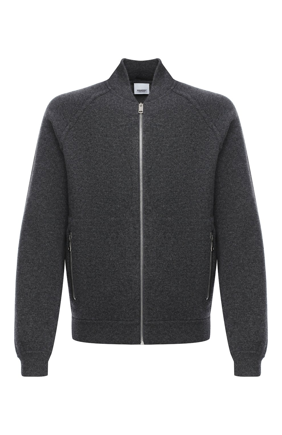 Кардиган из шерсти и кашемира BURBERRY серого цвета по цене 149500 руб., арт. 8033532, фото 1 Кардиган из шерсти и кашемира BURBERRY, арт. 8033532, фото 1