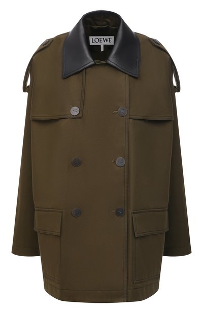 Женский хлопковый тренч LOEWE, арт. S359338XAT