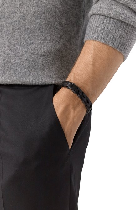 Мужской кожаный браслет GIORGIO ARMANI, арт. GM001274 AF14956