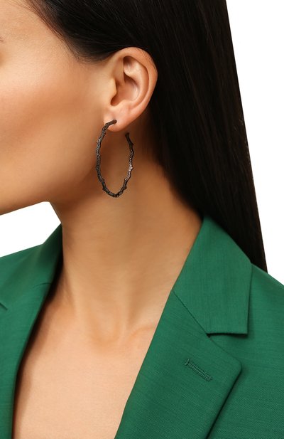 Серьги-кольца secret garden CAVIAR JEWELLERY, арт. SG006, фото 2