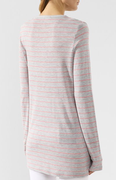 Лонгслив из смеси вискозы и льна ALEXANDERWANG.T, арт. 4C491020A6, фото 4