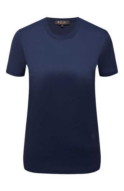 Женская хлопковая футболка LORO PIANA, арт. FAI5069