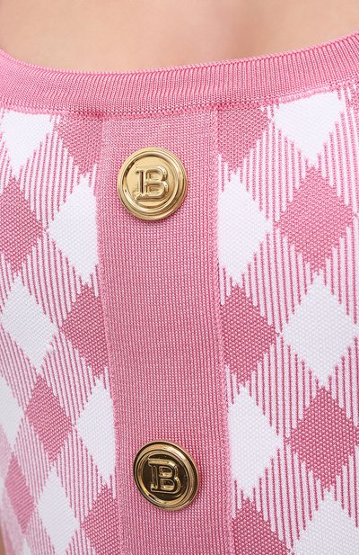 Платье из вискозы BALMAIN, арт. VF16057/K213, фото 5