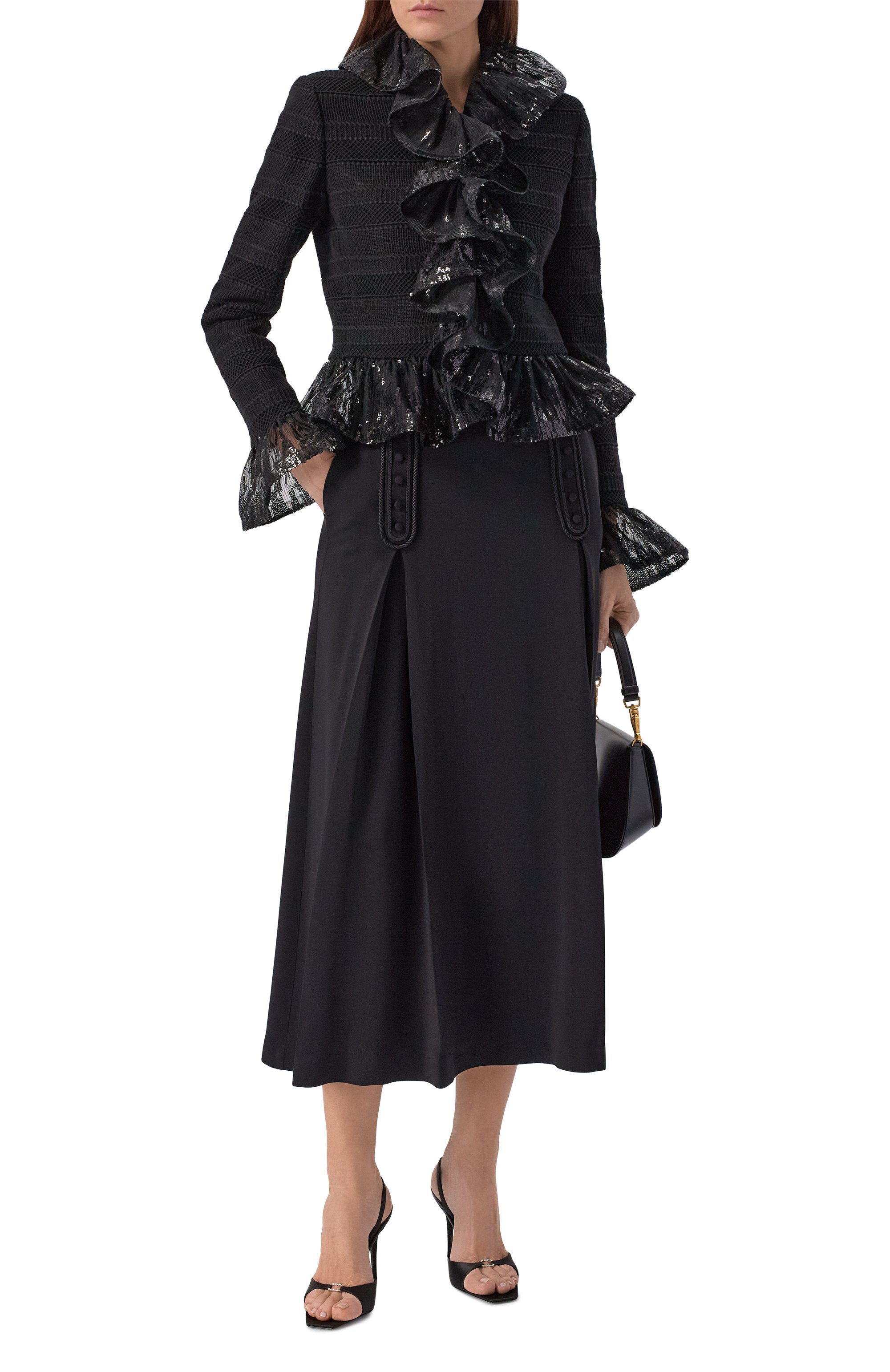 Юбка из вискозы ELIE SAAB, арт. SK230EF25CD020, фото 2