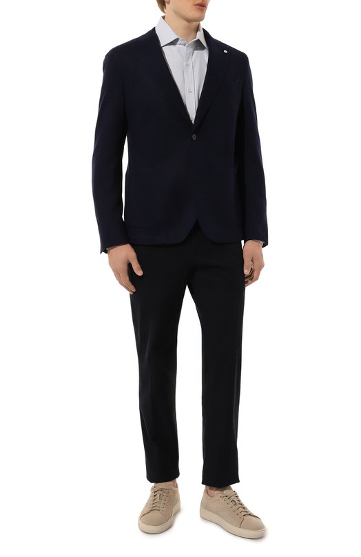 Шерстяной пиджак L.B.M. 1911 2817/35700 Синий  2817/35700 Фото 3