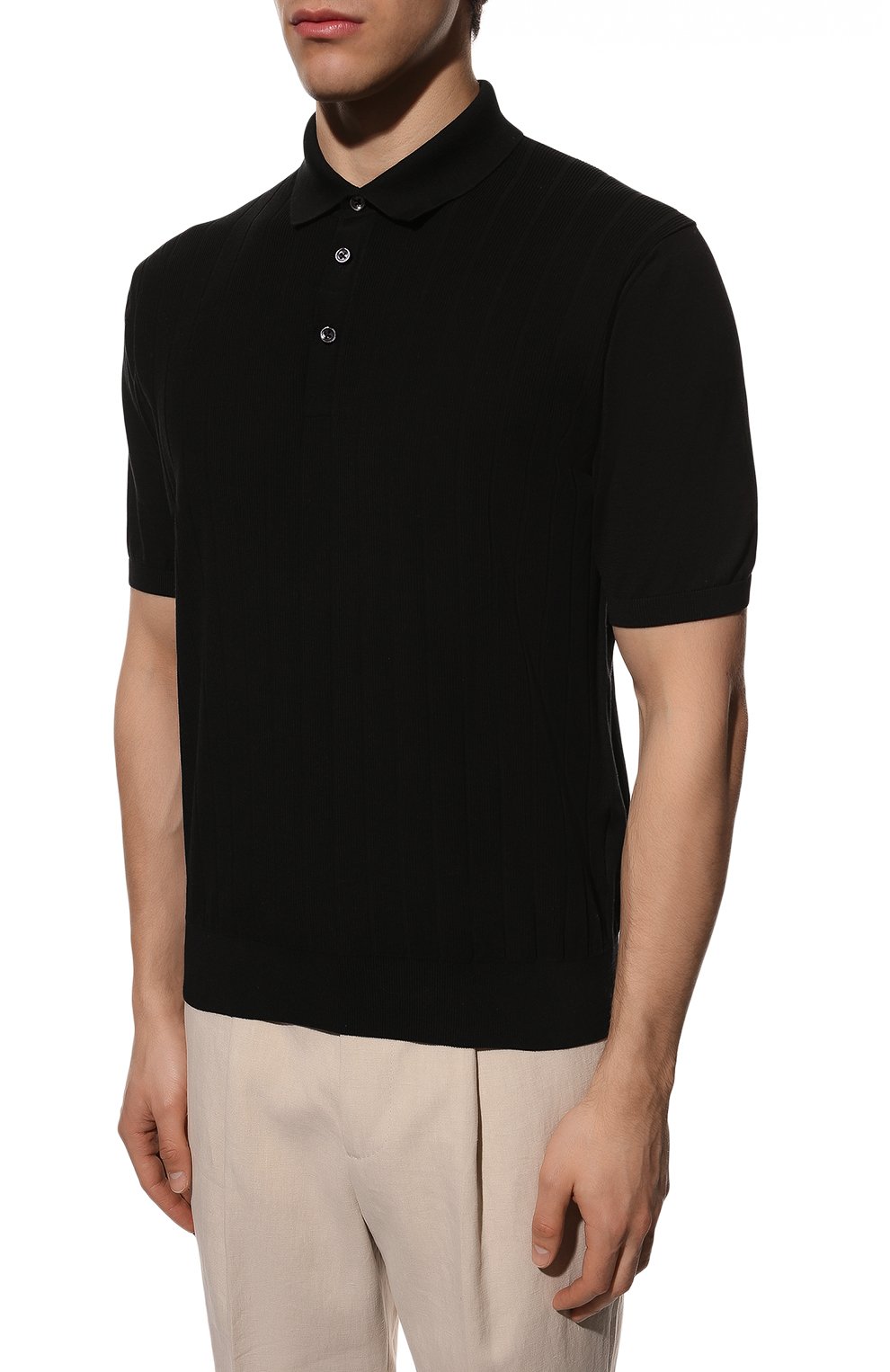 Хлопковое поло FIORONI, арт. MK24248C1, фото 3