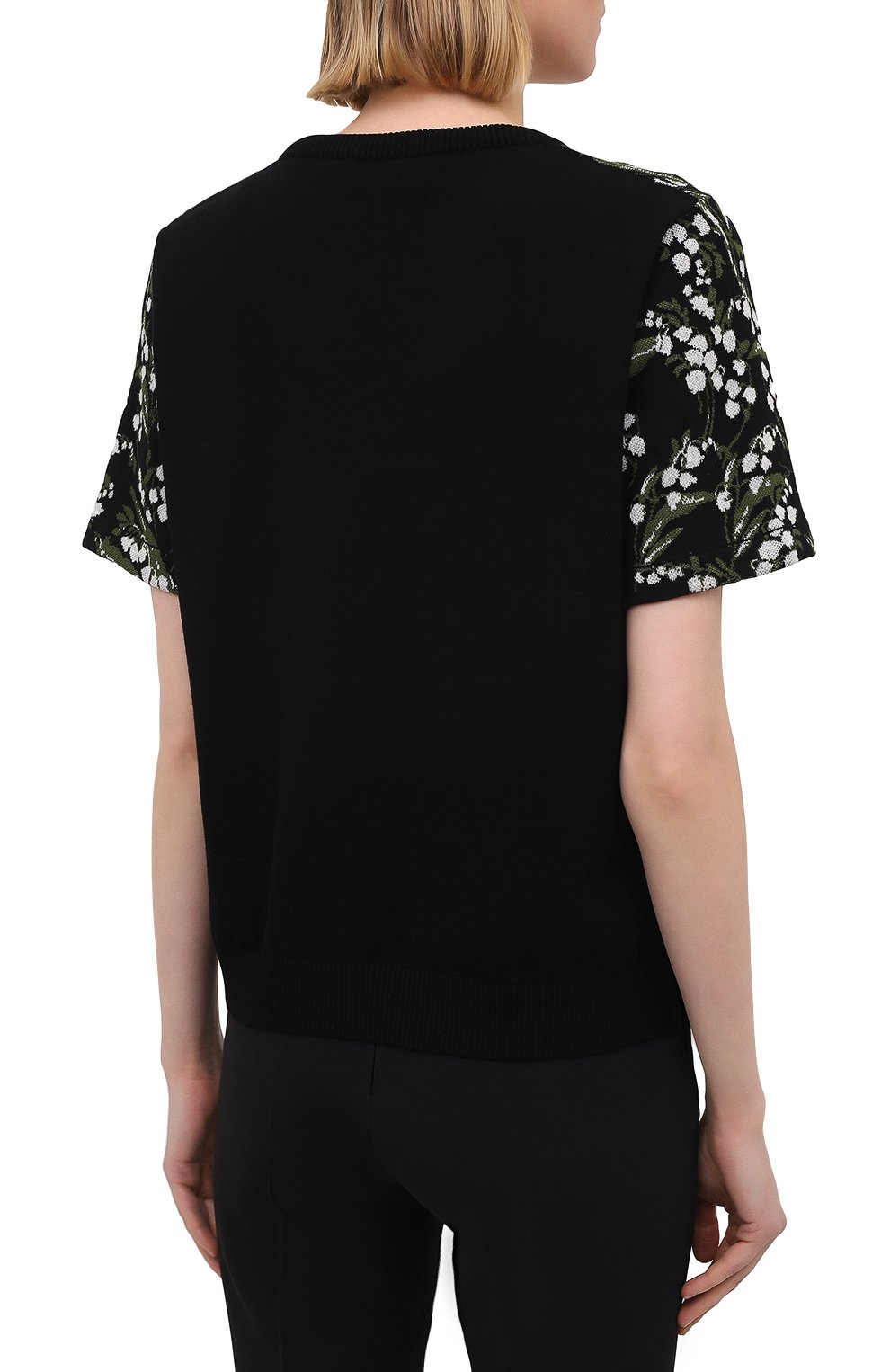 Топ из хлопка и вискозы REDVALENTINO разноцветного цвета по цене 44600 руб., арт. VR3KC06P/5NA, фото 4 Топ из хлопка и вискозы REDVALENTINO, арт. VR3KC06P/5NA, фото 4