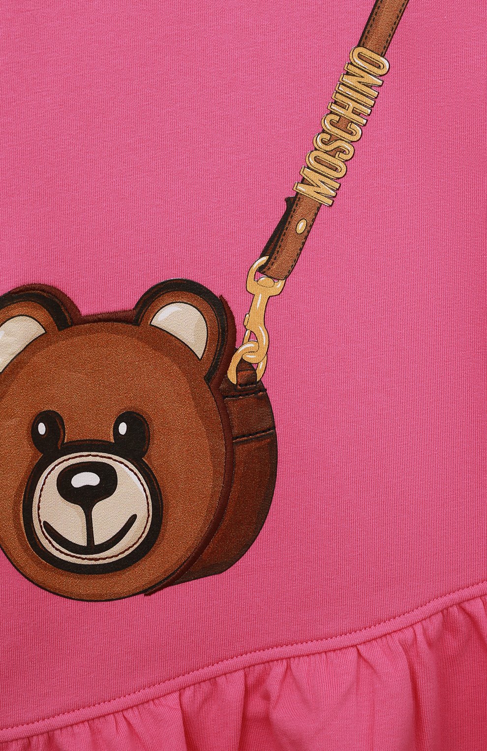 Хлопковое платье MOSCHINO, арт. HDV0C0/LDA16/10A-14A, фото 3