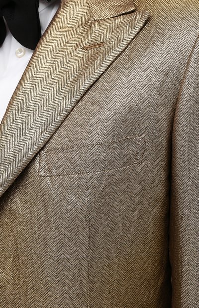 Шелковый пиджак BRIONI, арт. RGGB0L/0140N/VIRGILI0, фото 5