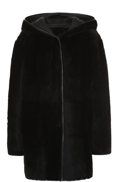 Шуба с капюшоном из овчины ESCADA, арт. 5024612, фото 1