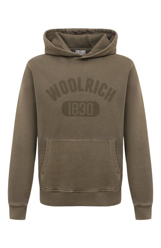 фото Хлопковое худи woolrich