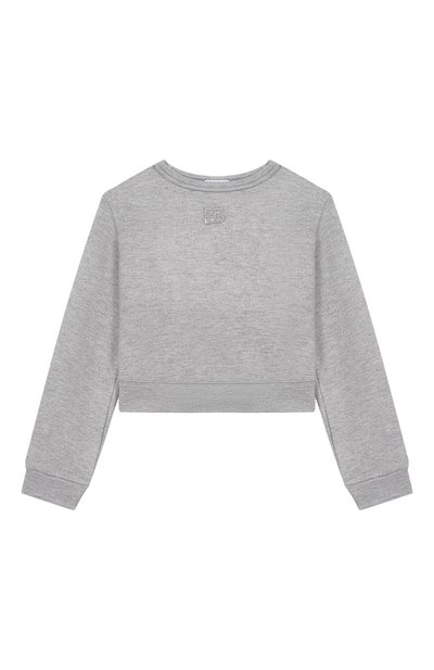 Свитшот из вискозы и хлопка DOLCE & GABBANA, арт. L5JWCI/HU7WD_001