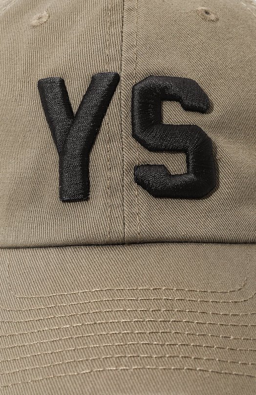 Хлопковая бейсболка YS ARMY Paris 23EFA026XXM30X Хаки  23EFA026XXM30X Фото 4