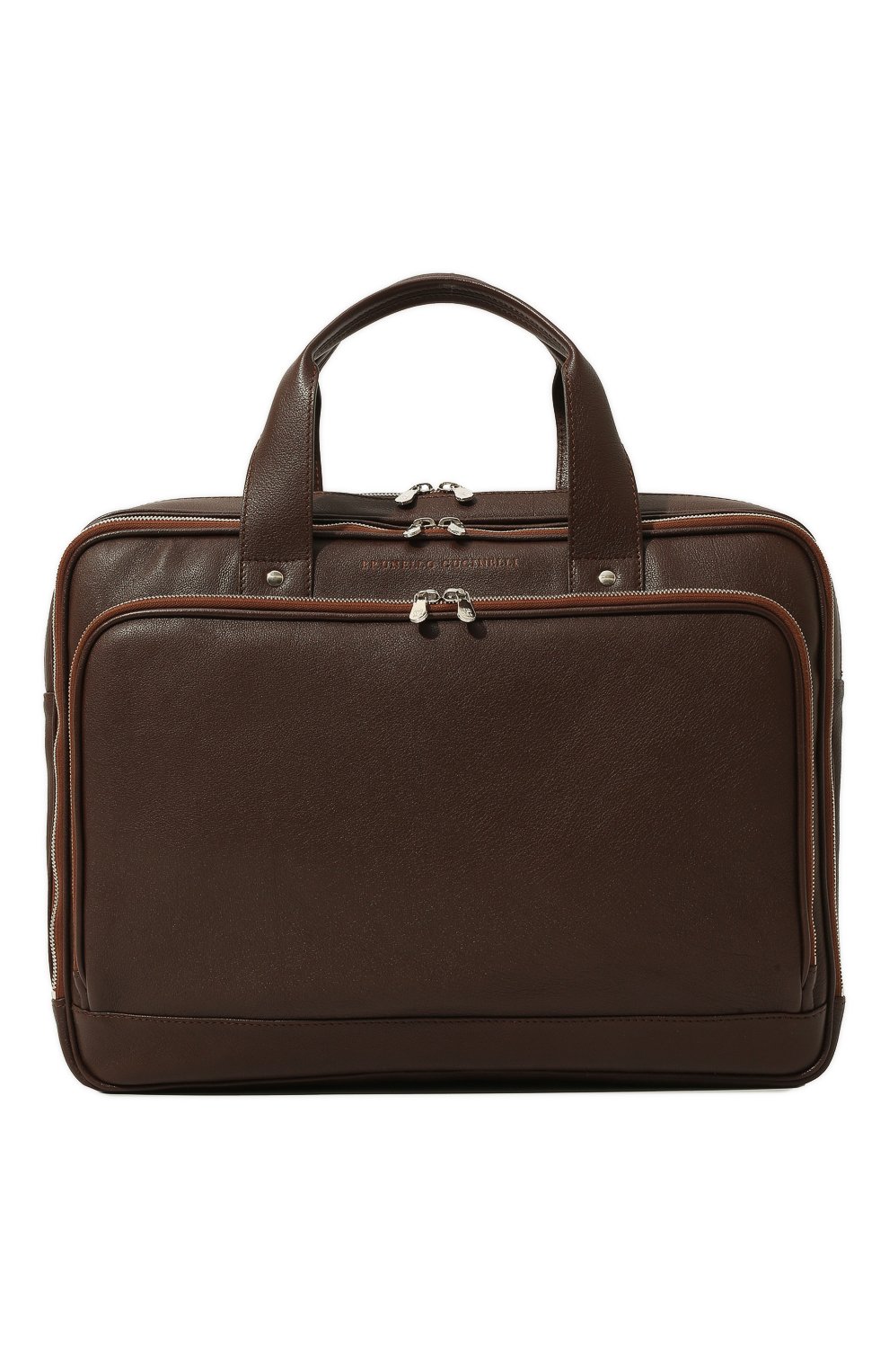 Сумка для ноутбука из кожи буйвола BRUNELLO CUCINELLI, арт. 221MBRXU391, фото 1
