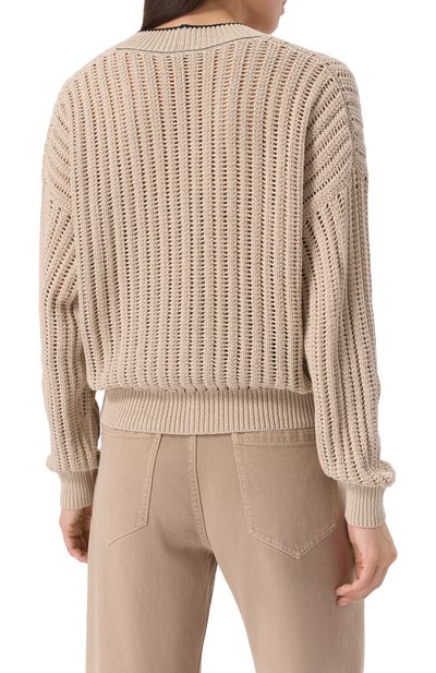 Хлопковый кардиган BRUNELLO CUCINELLI, арт. MSB582016, фото 4