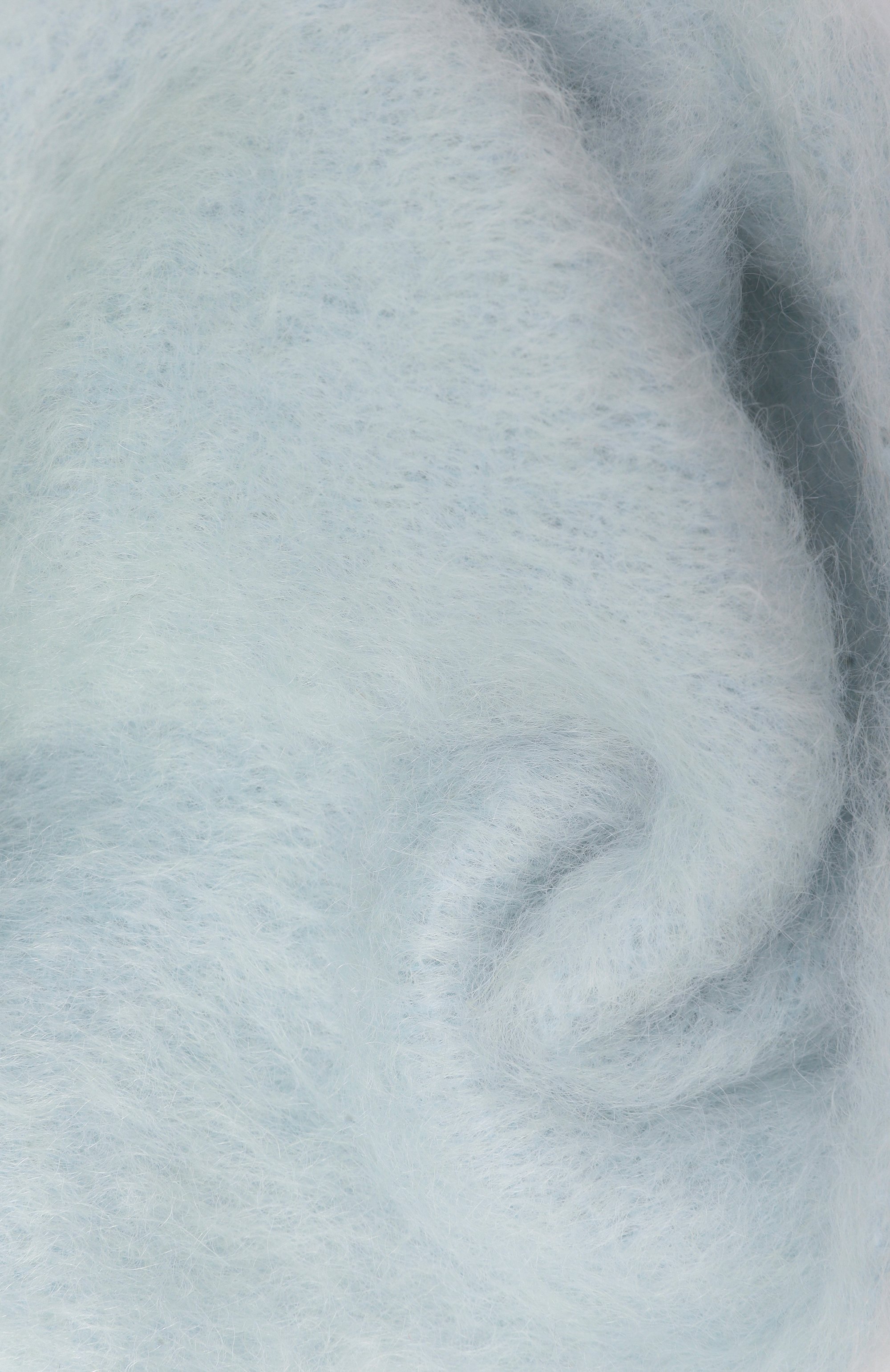 Шерстяной шарф JIL SANDER светло-голубого цвета по цене 51500 руб., арт. J40TE0132/J40041, фото 3 Шерстяной шарф JIL SANDER, арт. J40TE0132/J40041, фото 3