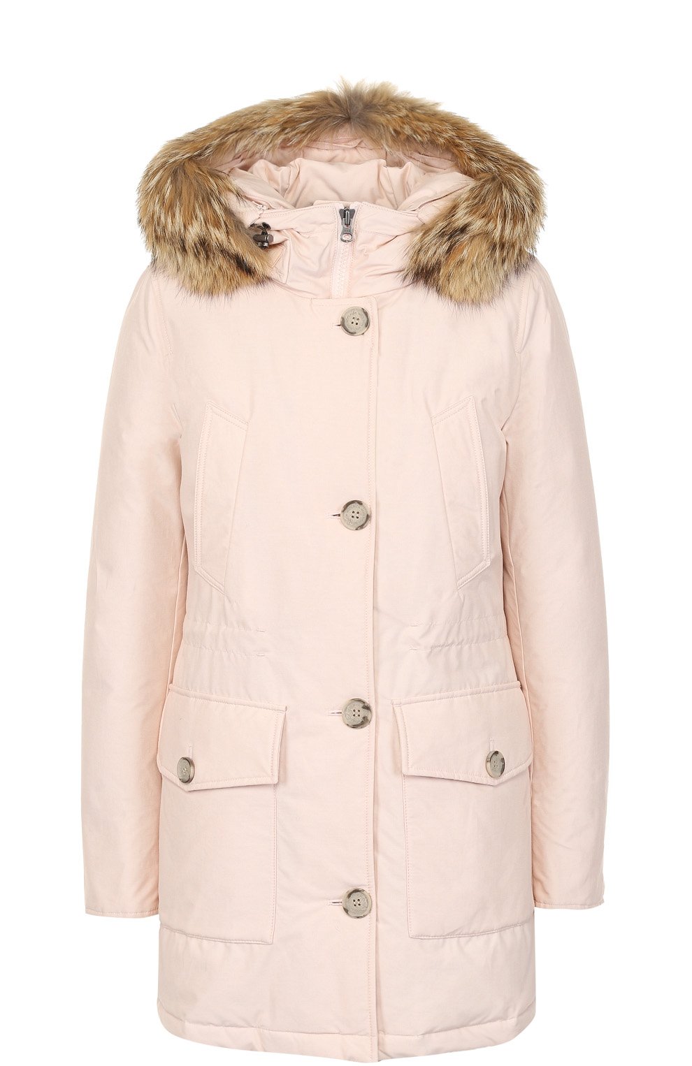 Пуховая парка с меховой отделкой капюшона WOOLRICH, арт. WWCPS2444/CN03, фото 1